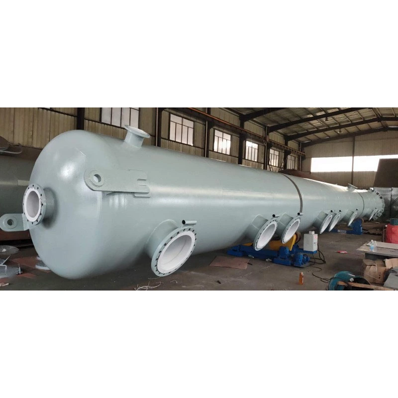 Lajur Penyulingan Kimia Berbaris PTFE