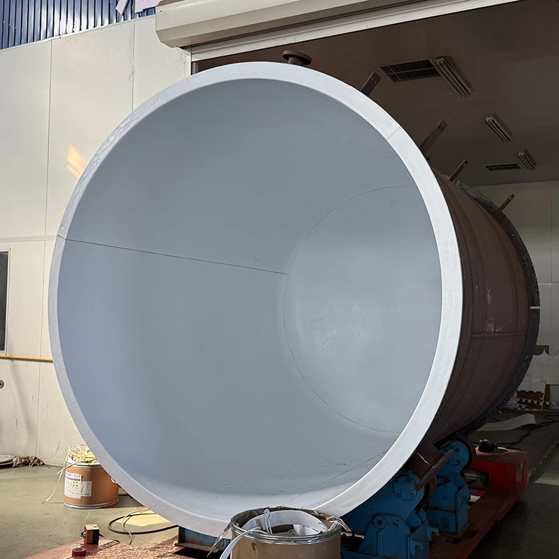 Reaktor Berbaris PTFE untuk Media Berasid